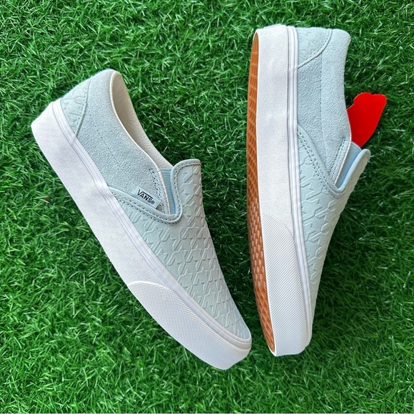 Vans Classic Slip On Houndstooth Embossed Suede - Picture 4 of 8